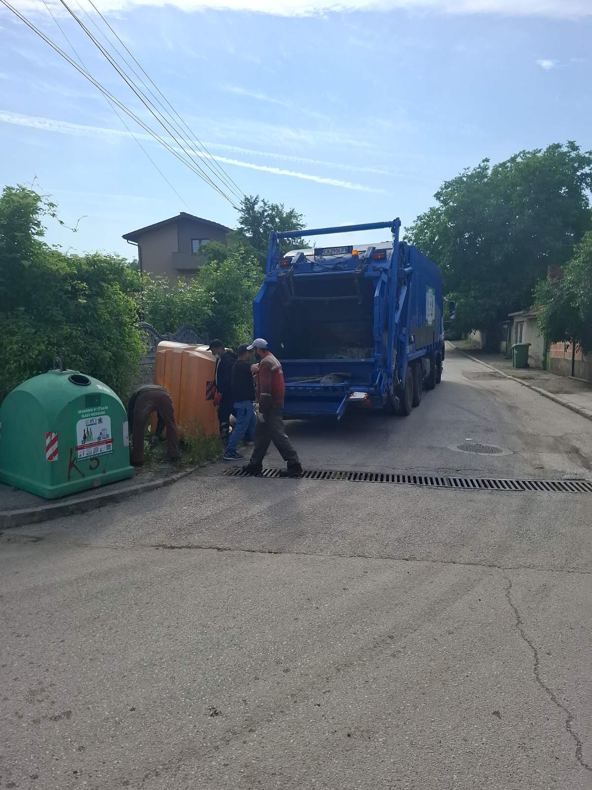 Извозване на зелени отпадъци