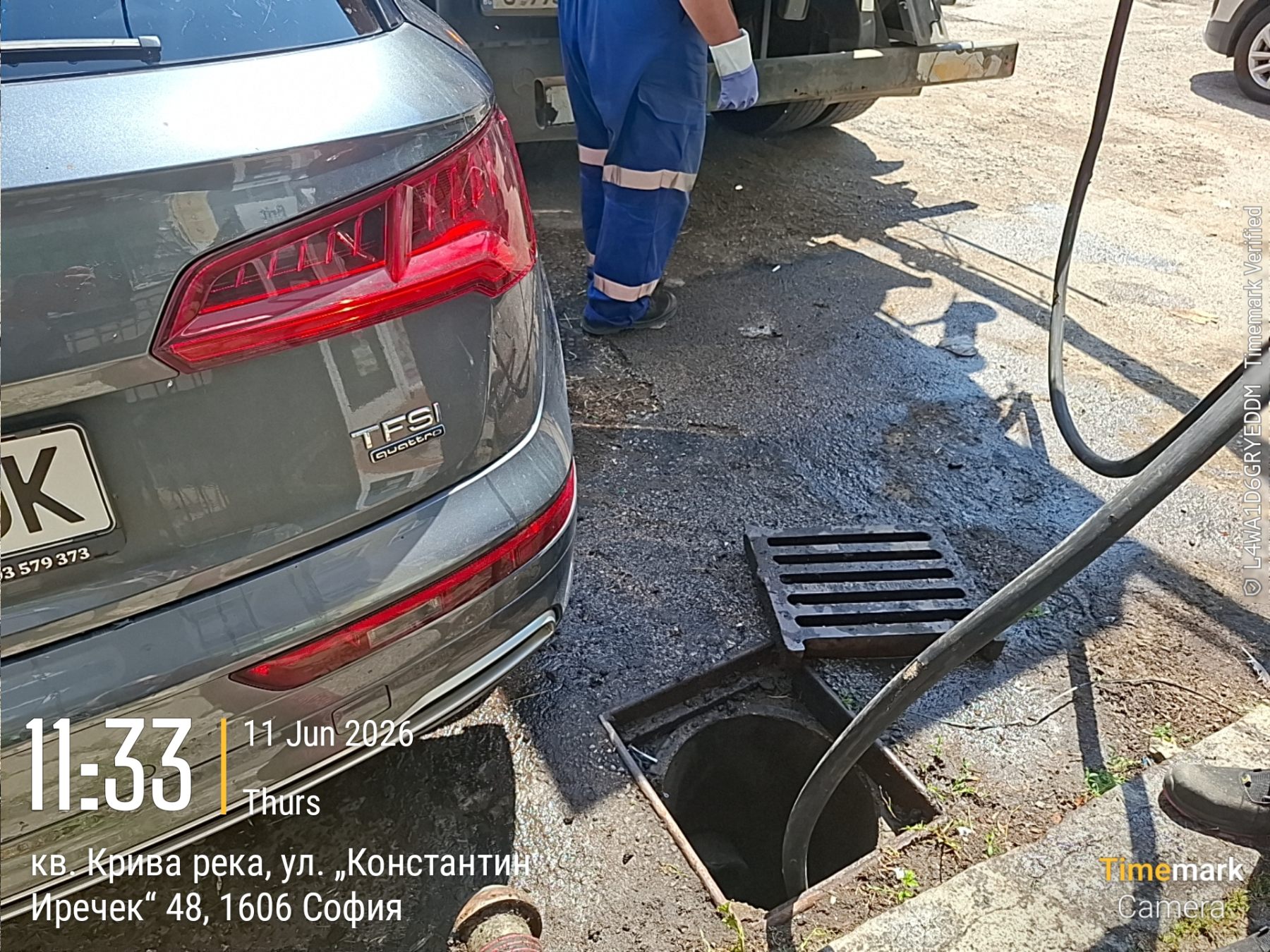 Профилактика на дъждоприемни шахти 