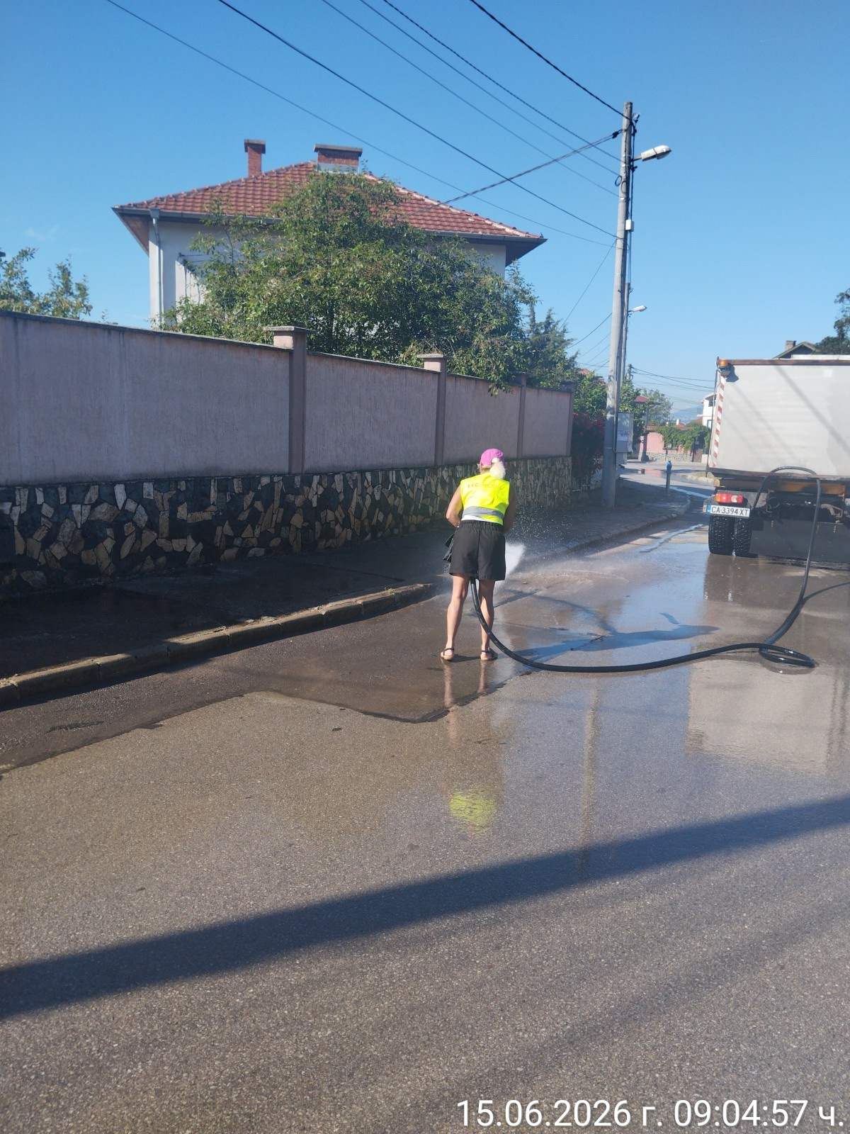 Миене на улични платна