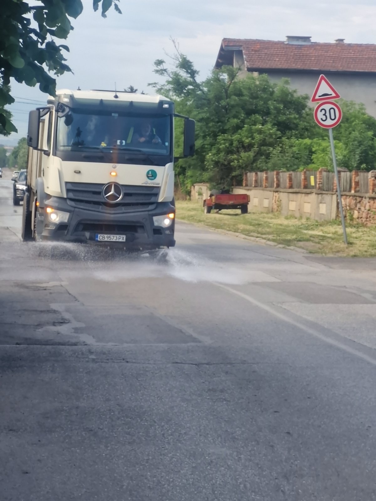 Миене на улични платна