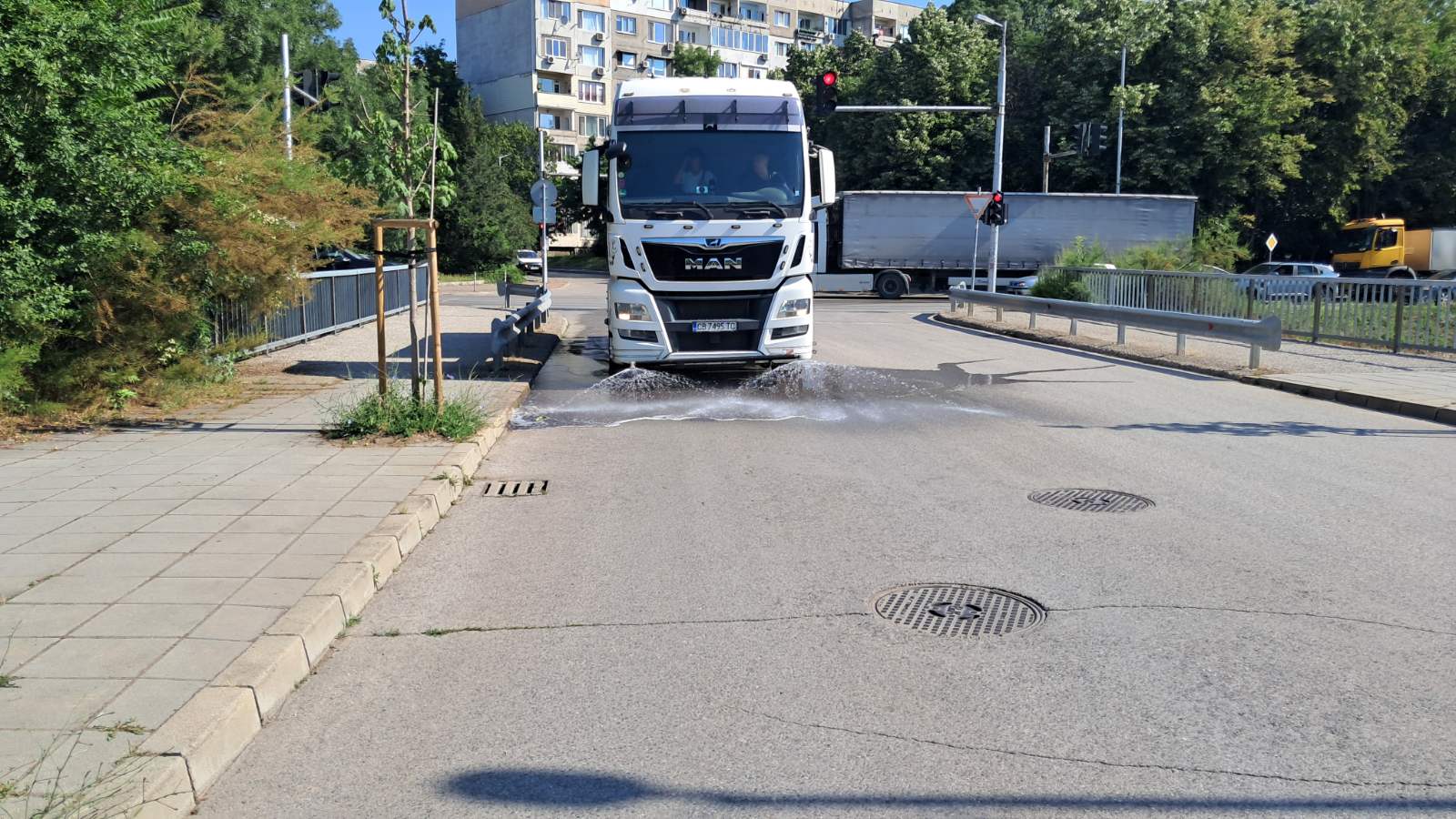 Миене на улици