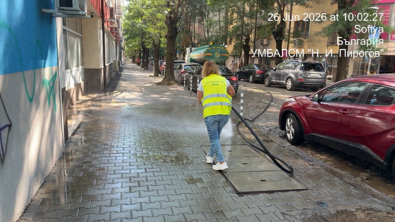 Миене на вътрешноквартални улици