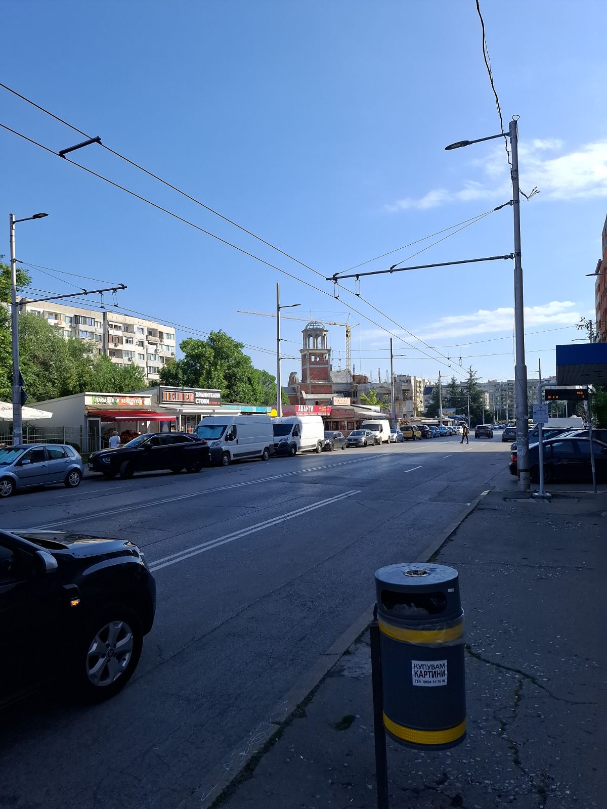 Обслужване на улични кошчета