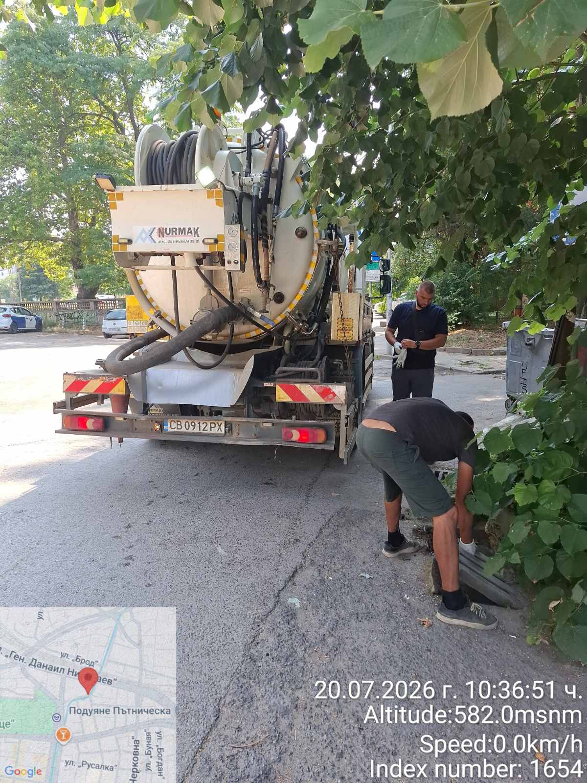 Профилактика на дъждоприемни шахти 