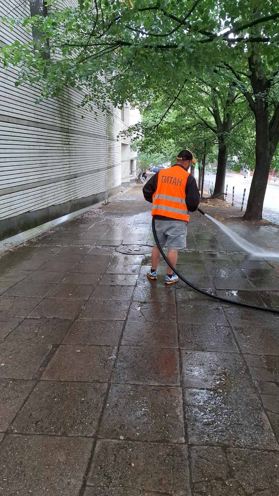 Миене на улични платна