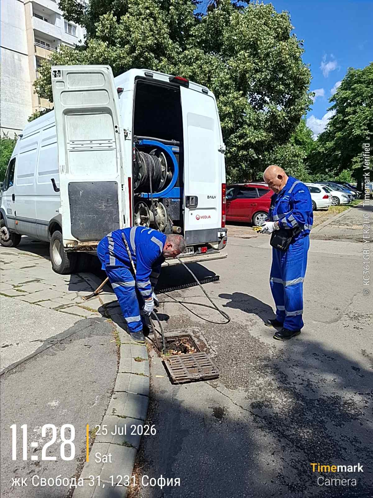 Профилактика на дъждоприемни шахти 