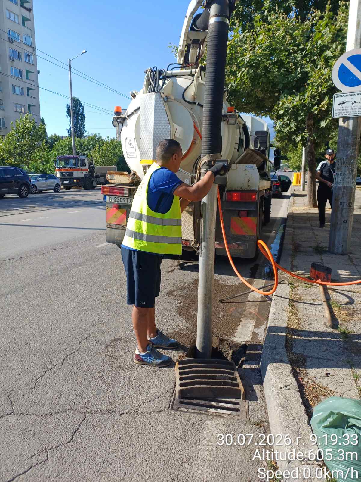 Профилактика на дъждоприемни шахти 