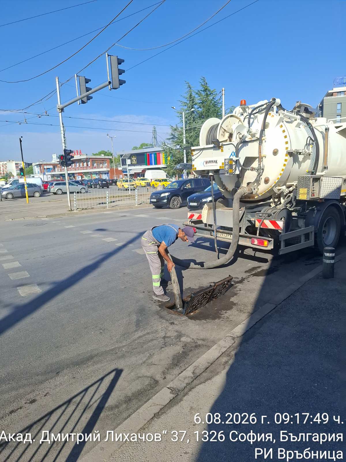 Профилактика на дъждоприемни шахти 