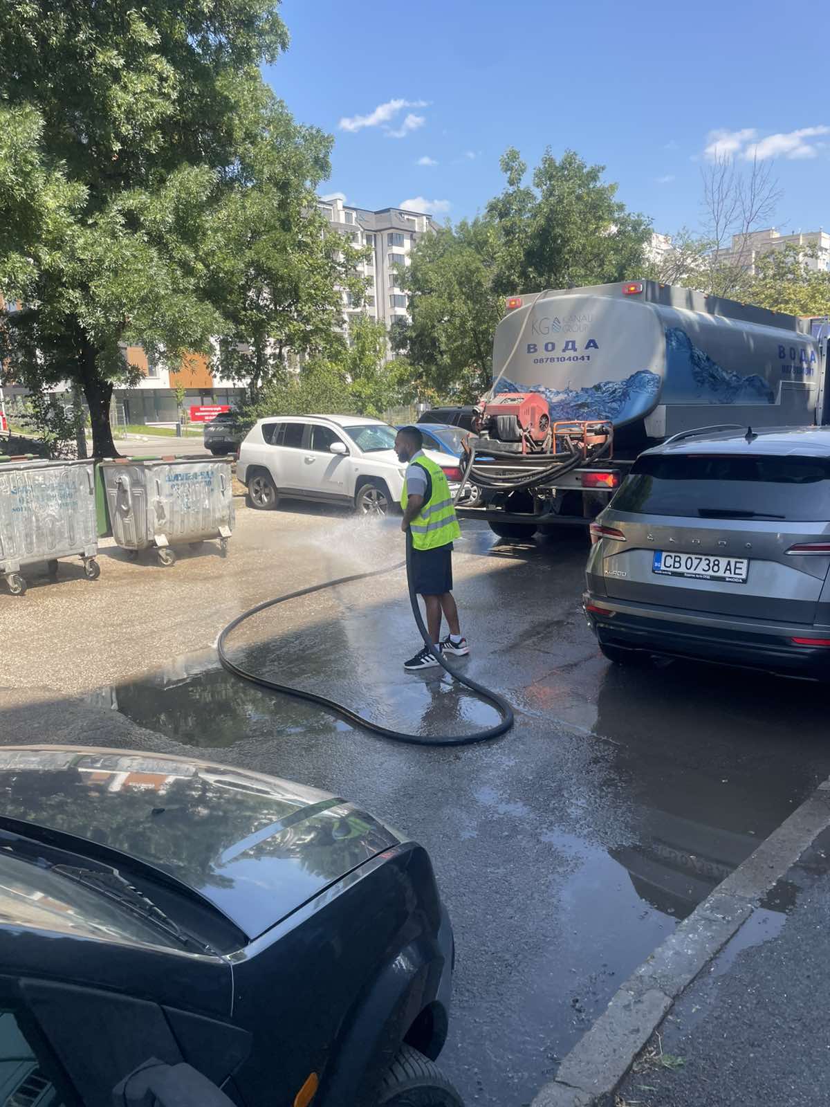 Миене на вътрешноквартални улици
