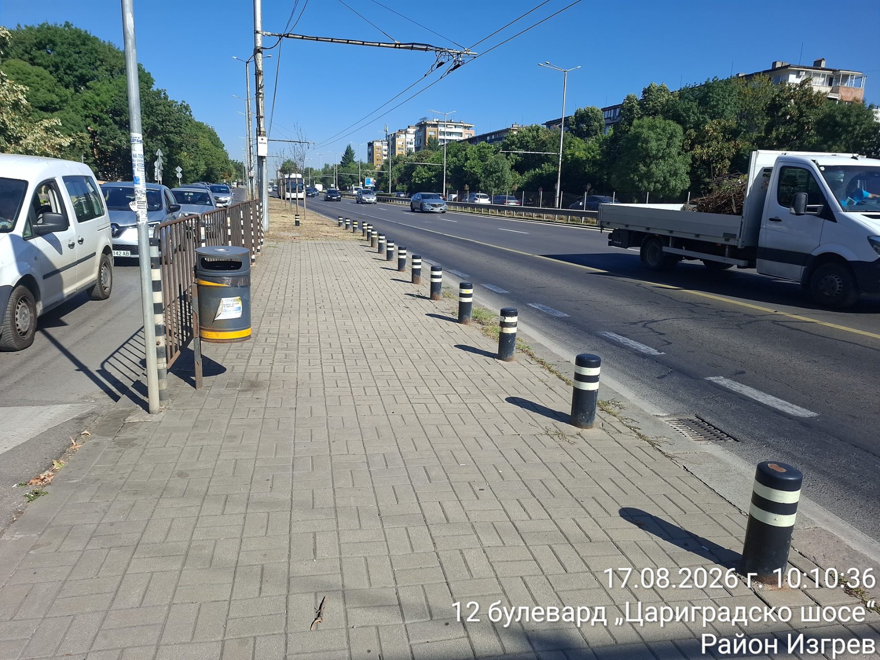 Почистване на тротоари и прилежащи площи