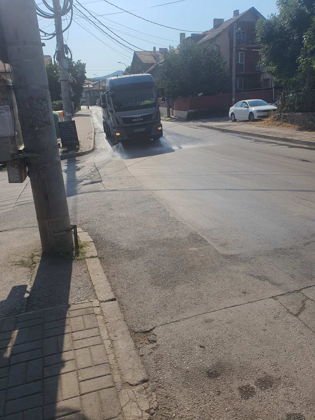 Миене на улични платна