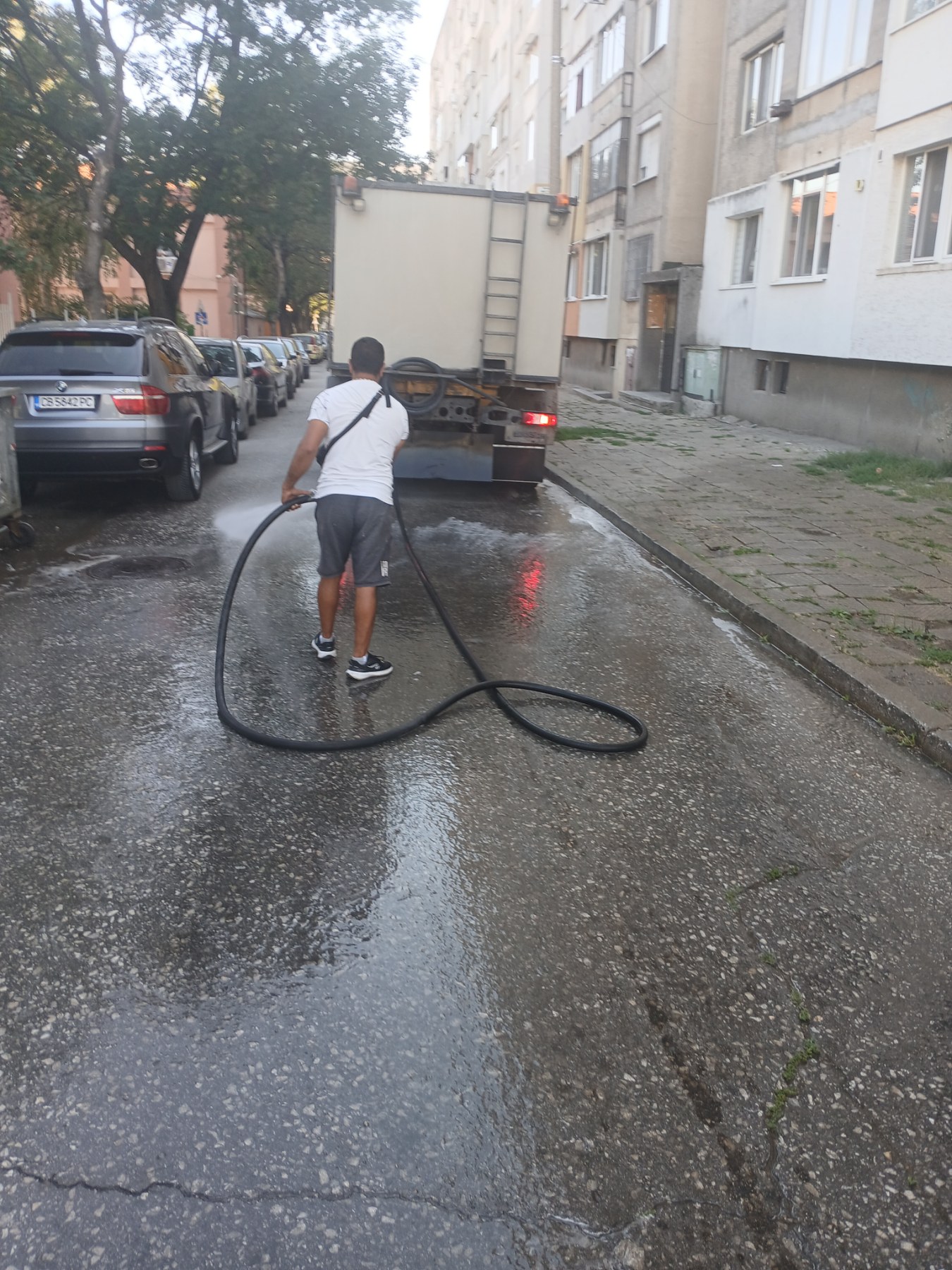 Миене на улични платна
