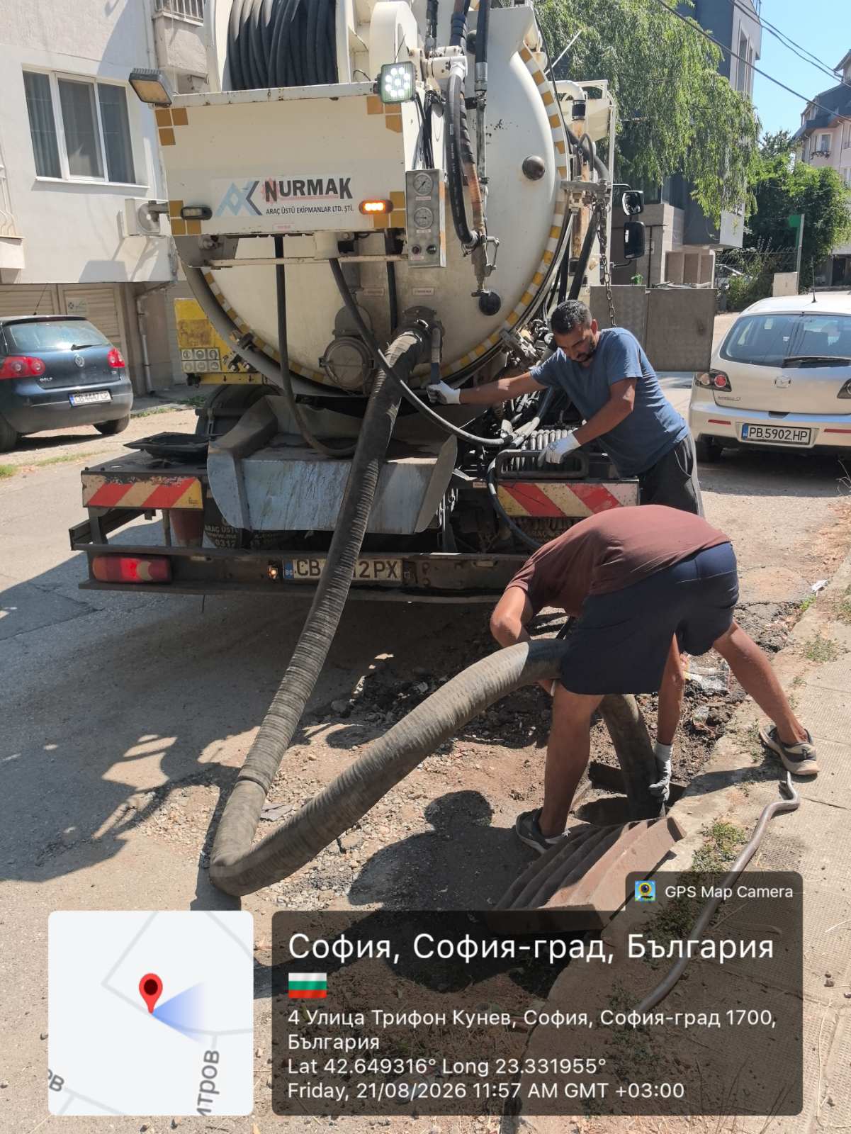 Профилактика на дъждоприемни шахти 