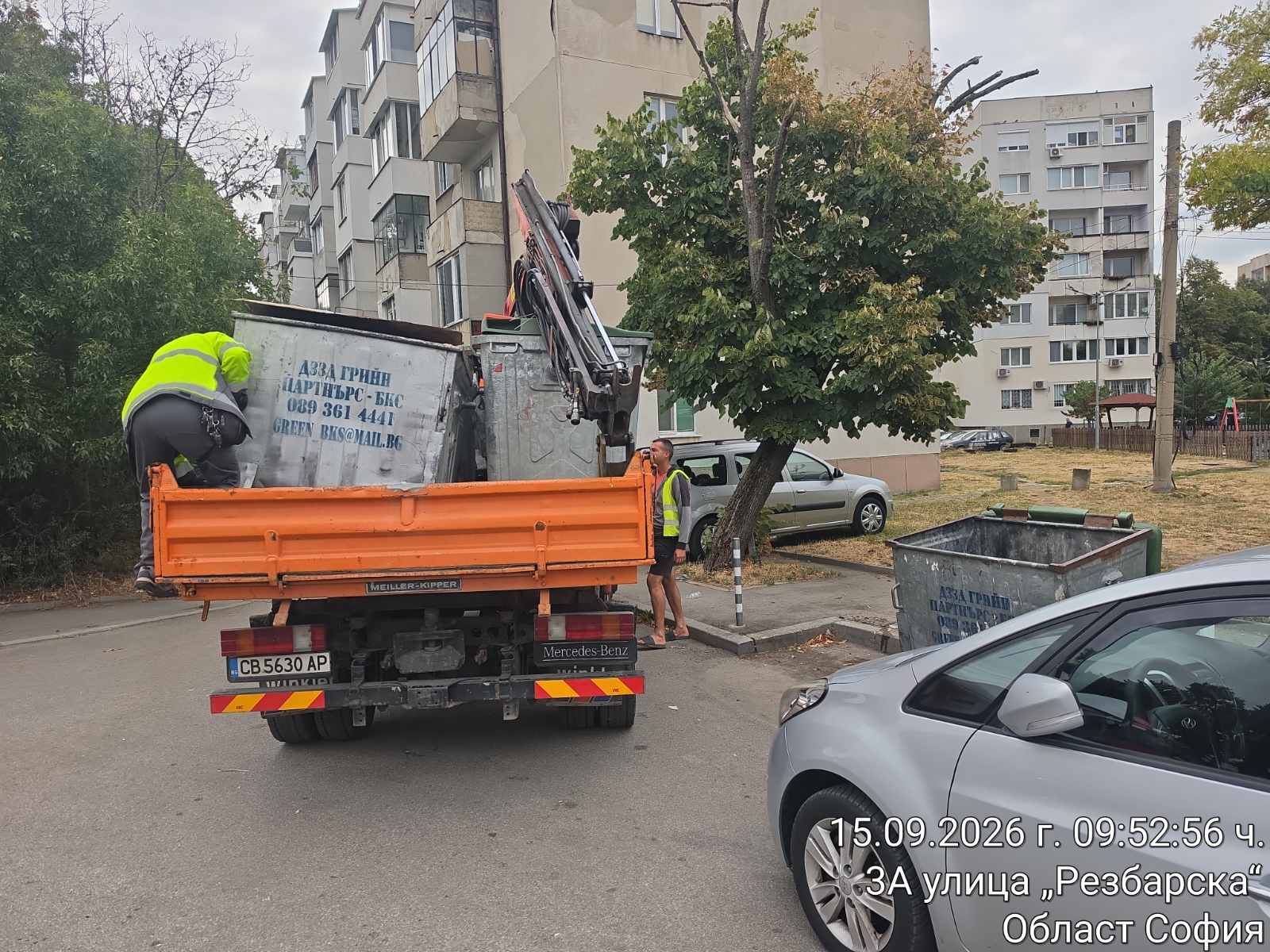 Подмяна на технически неизправни контейнери за битов отпадък